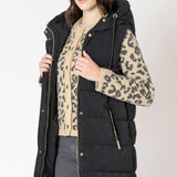 Hooded Puffer Vest (Plus) (Dex)