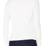 Long Sleeve Boat Neck Knit Top (Liverpool)