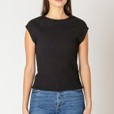 Drop Shoulder Textured Top (Dex)