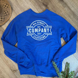 "9th Street Clothing Co." Logo Raglan Sweatshirt