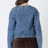 Floral Quilted Bomber Jacket (Dex)