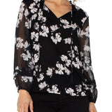 1 Floral Print Popover Shirt (Liverpool)