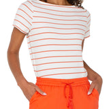 Boatneck Knit Tee (Liverpool)