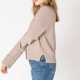 Cuff Sleeve Textured Cardigan (Dex)
