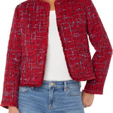 Frayed Edge Collarless Jacket (Liverpool)