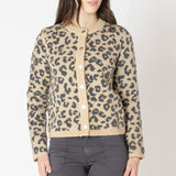 Crewneck Patterned Cardigan (Dex)