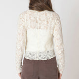 Exposed Seem Lace Top (Dex)