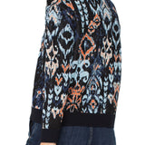 Drop Shoulder Jacquard Sweater (Liverpool)