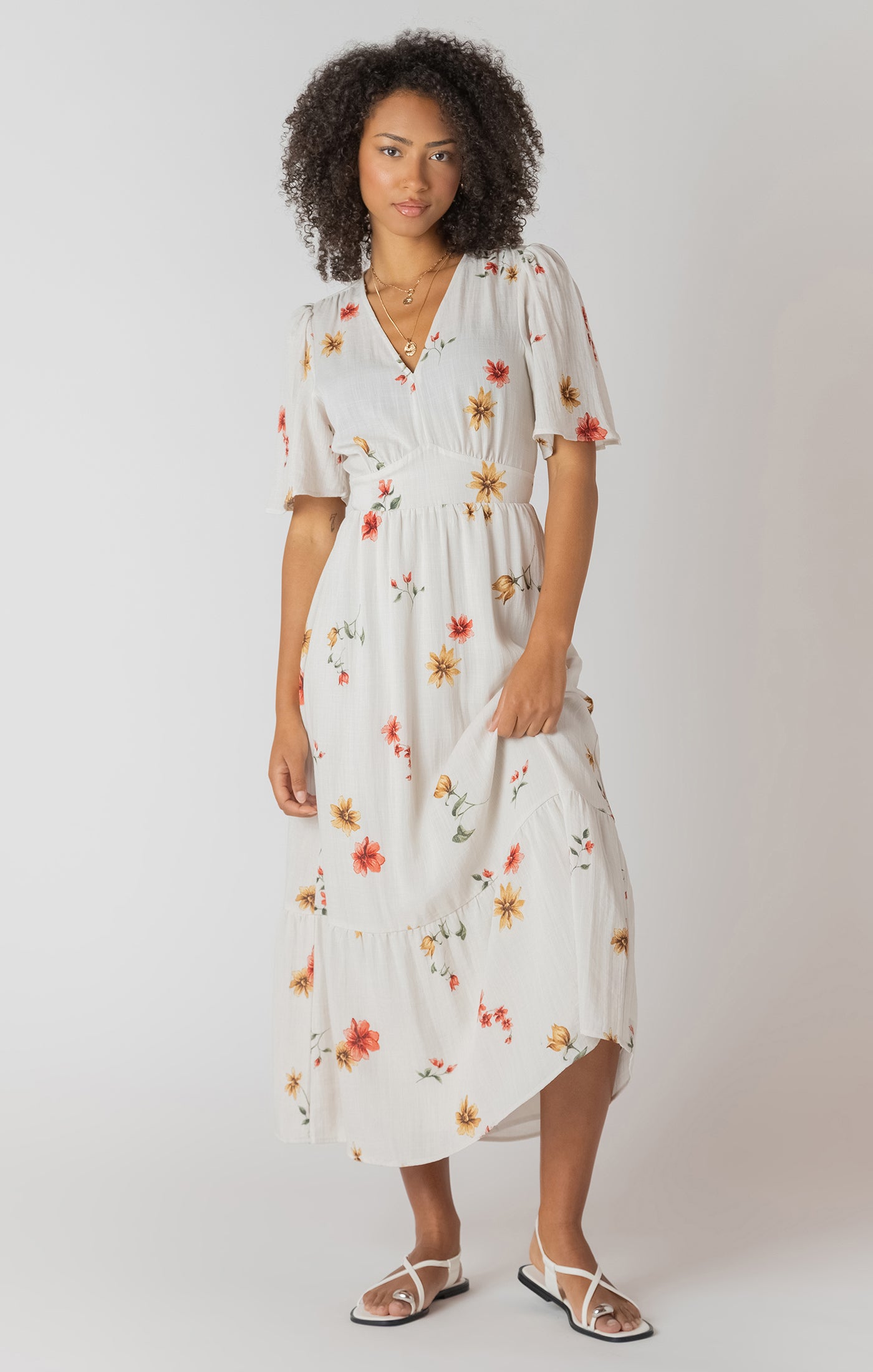 dex maxi dress Dex Long Smocked Maxi Dress