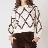 Diamond Check Sweater (Dex)
