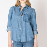 Washed Pocket Denim Shirt (Dex)
