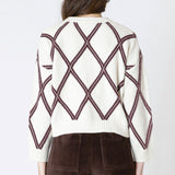 Diamond Check Sweater (Dex)