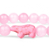 Fahlo Polar Bear Tracking Bracelet (Northern Light Pink)