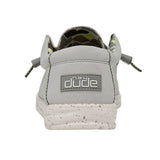 HEY DUDE Men's Wally Sox (Fog)