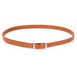 Women's Skinny Belt (Khaki)