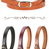 Women's Skinny Belt (Khaki)
