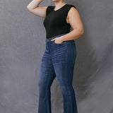 PLUS KAN CAN Flare Jean (Ashlee)