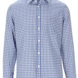 Daniel K Long Sleeve Patterned Shirt (Navy/615)