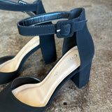 Ingrid Pointy Toe Block Heel