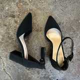 Ingrid Pointy Toe Block Heel