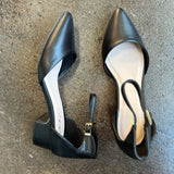 "Swing" Chunk Heel Dress Sandal