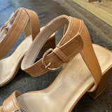 SODA "Treaty" Double Buckle Dress Sandal