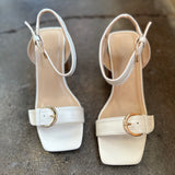 SODA "Treaty" Double Buckle Dress Sandal