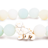 Fahlo Excursion Lion Tracking Bracelet (Sky Stone)