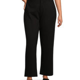 Ponte Knit Wide Leg Trouser (Dex) (Plus)