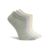 LEMON 3 Pk Women's Airbrush Liner Sock