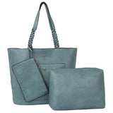 Tessa 3 in 1 Braided Tote