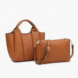 Maddox Pleated Satchel