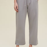 Scuba Side Slit Crop Pant