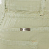 Belt Detail Colored Denim Short (Kan Can)