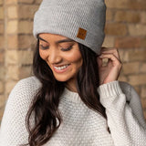 Knit Cuffed Beanie (Panache)