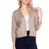 Barely Bolero Open Cardigan