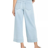 Stride Crop Wide Leg w/ Embroidered Side Seam (Liverpool)