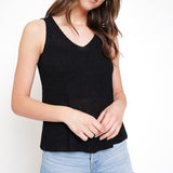 Back Detail Knit Tank