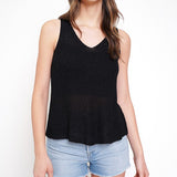 Back Detail Knit Tank