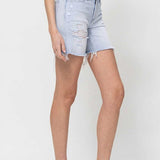 Loretta Vintage Distressed Short (Vervet)