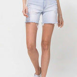 Loretta Vintage Distressed Short (Vervet)