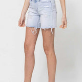 Loretta Vintage Distressed Short (Vervet)