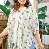 Floral Limono Cardigan (Plus)