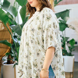 Floral Limono Cardigan (Plus)