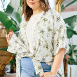 Floral Limono Cardigan (Plus)