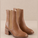 Olivia Vintage Chelsea Heel Boot