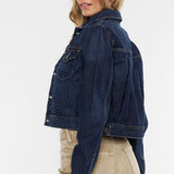 Front Patch Pocket Crop Jacket (Kan Can)