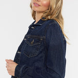 Front Patch Pocket Crop Jacket (Kan Can)