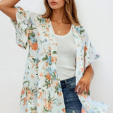 Floral Tiered Kimono