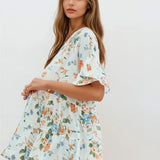 Floral Tiered Kimono